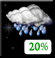 Saturday Night: A slight chance of rain showers before 8pm. Partly cloudy, with a low around 61. Chance of precipitation is 20%. Saturday Night: Slight Chance Rain Showers then Partly Cloudy